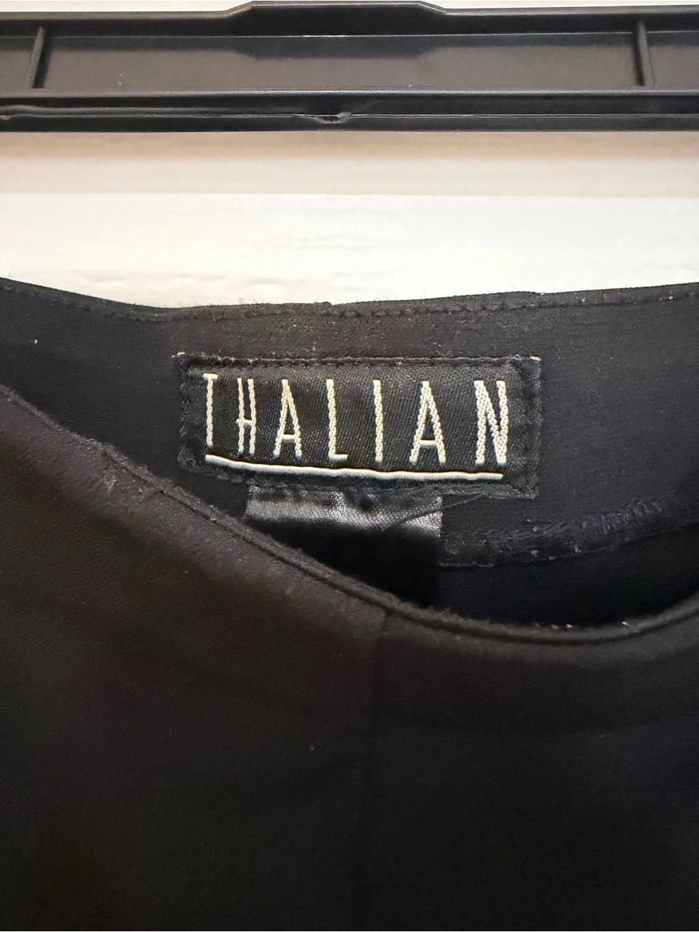 Thalian Black Skinny Ponte Pull-On Dress Pants